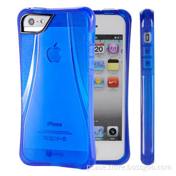 Crystal hard TPU case for iPhone 5, fully protect your phone from drop and scratch